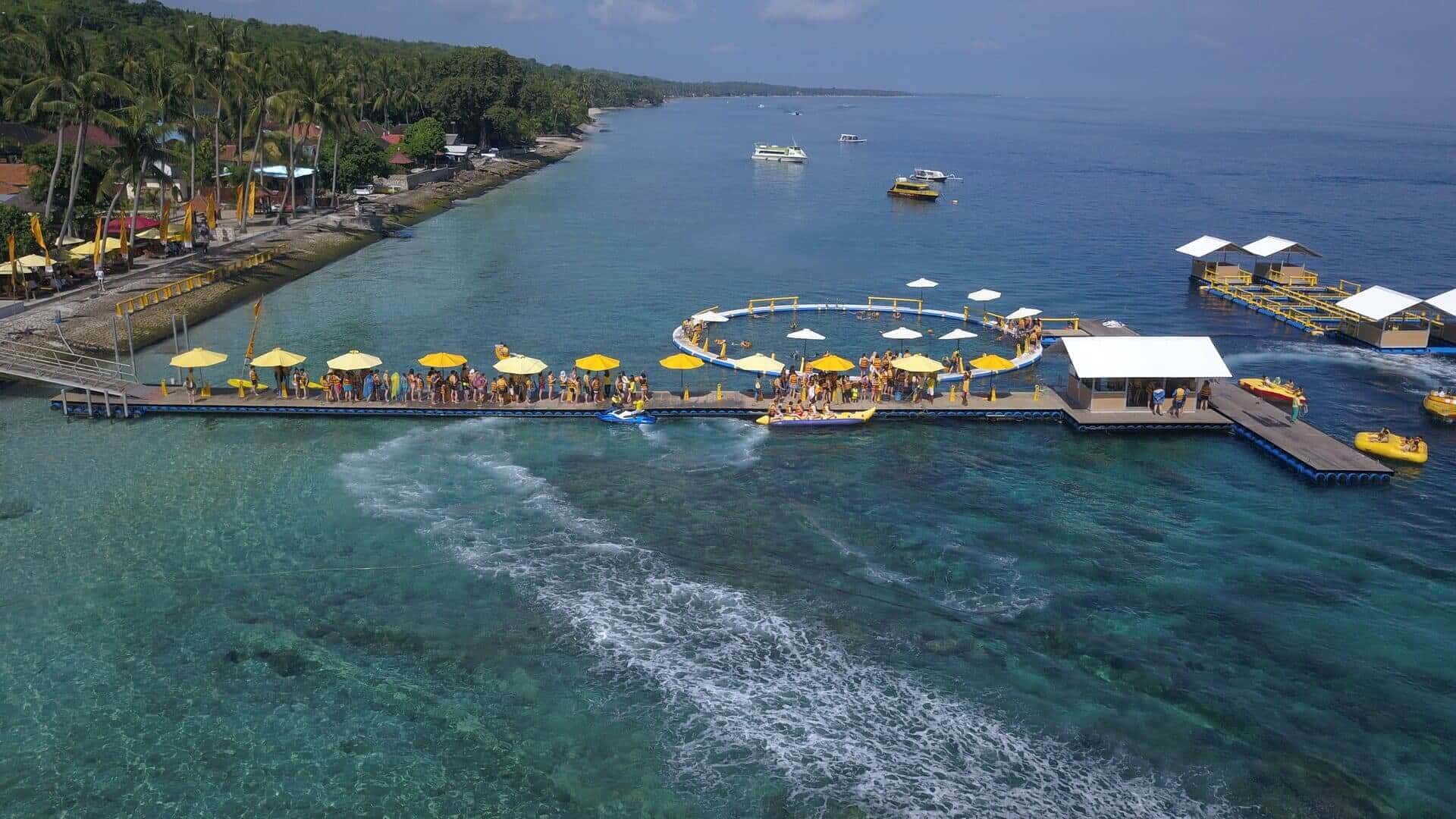 Dermaga apung HDPE Aquatec di perairan Indonesia — infrastruktur kelautan karya anak bangsa