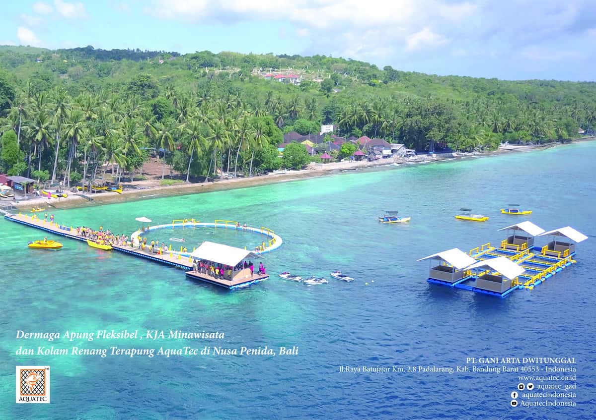 Dermaga Apung Aquatec Nusa Penida, Bali — Aquatec Indonesia