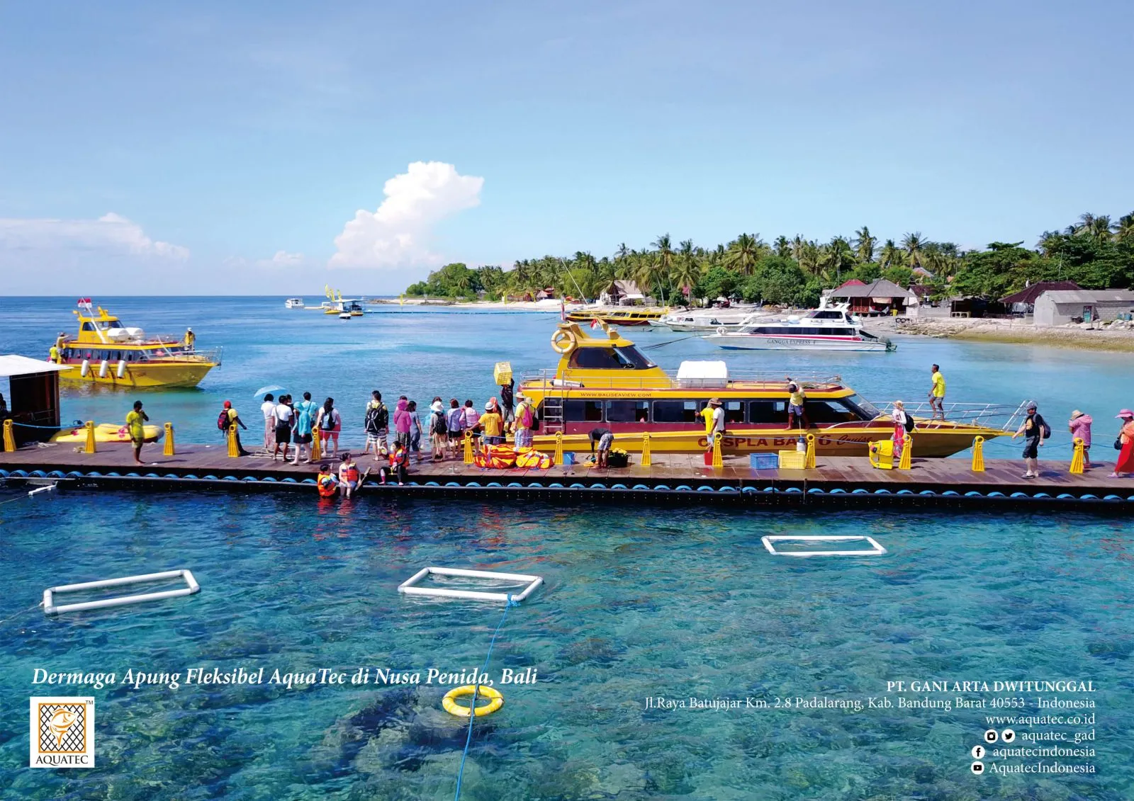 Dermaga Apung HDPE — Aquatec Indonesia