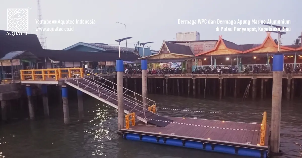 Dermaga Apung HDPE — Aquatec Indonesia