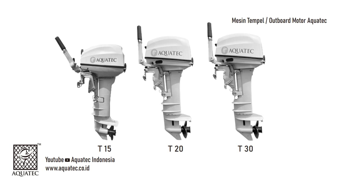 Jual Mesin Tempel Perahu & Kapal | Aquatec Indonesia — Aquatec Indonesia